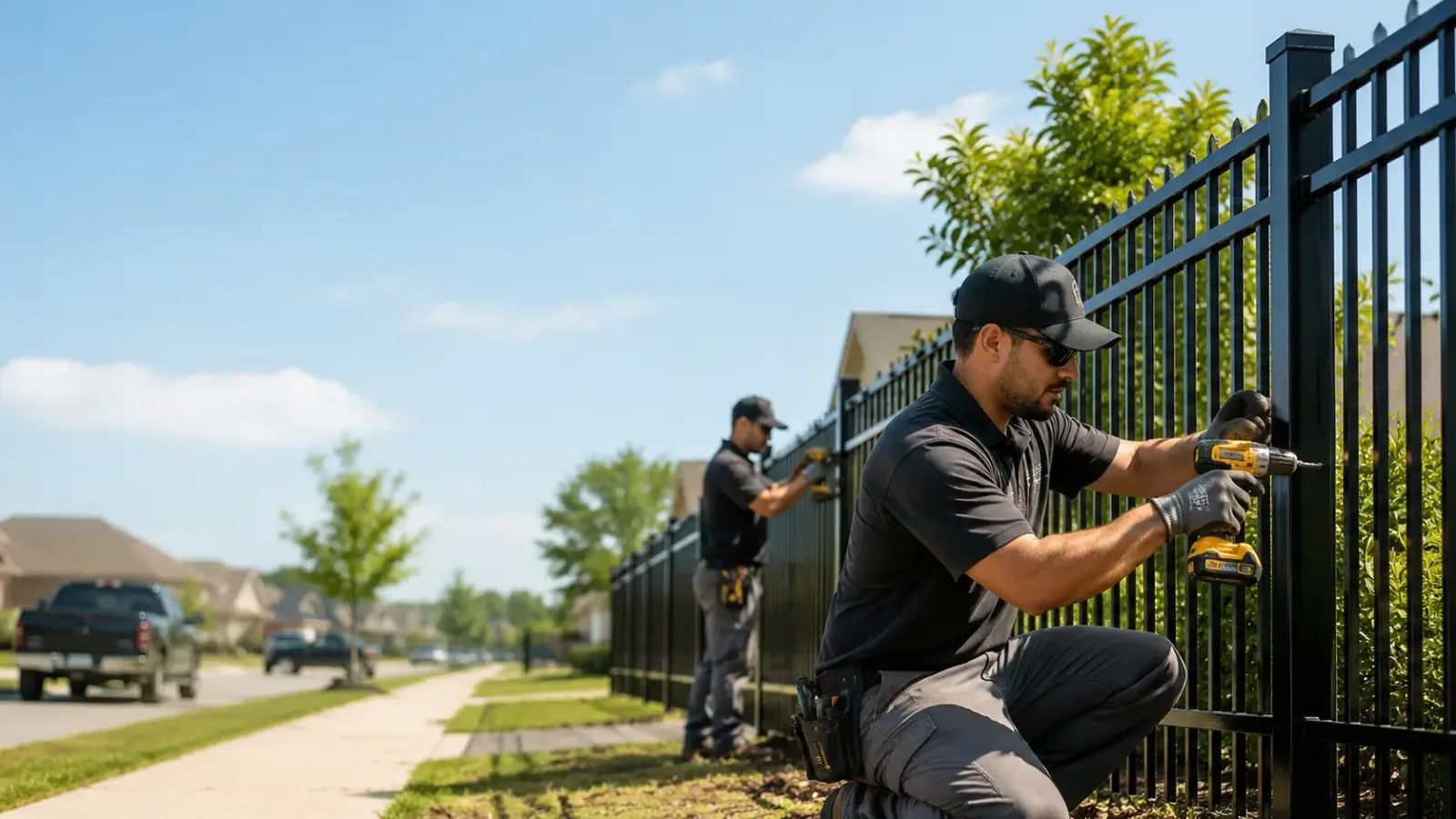 Metal Fence Installation in Enid, MS